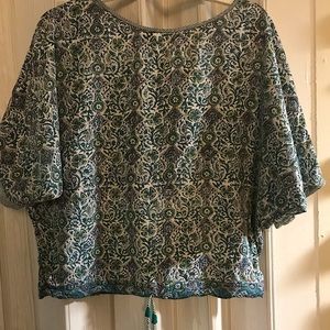 Anokhi top never worn!!!!